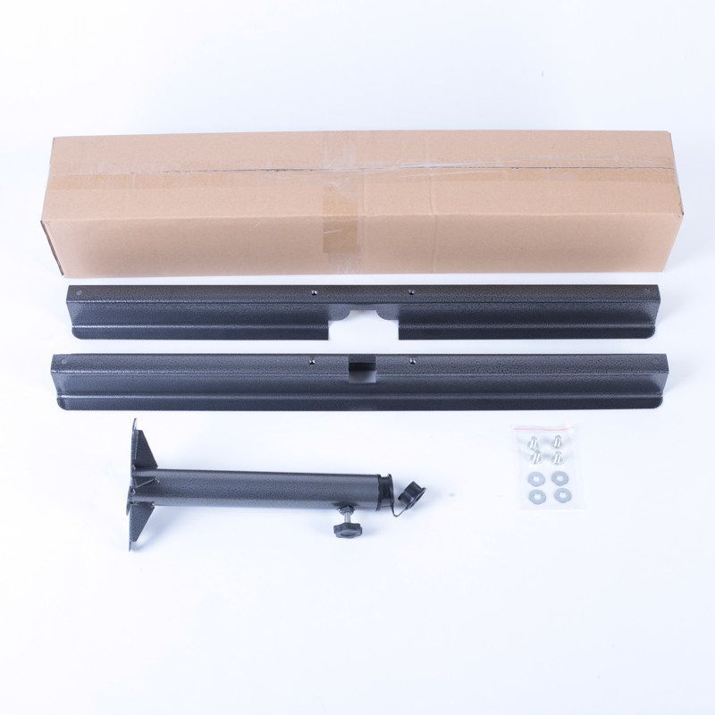 Folding Cross Base for Outdoor Patio Umbrella, Heavy-Duty Iron Stand for Sunshade and Wind Protection