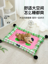 Pet Cooling Mat for Cats and Dogs, Tear-Resistant Summer Sleep Pad, All Seasons