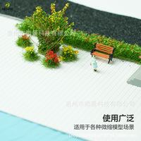 Miniature Square Tile Model for DIY Architectural Sand Table and Craft Projects
