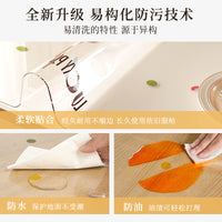 Round PVC Chair Mat for Hard Floors, Soundproof & Waterproof Desk Chair Mat, Floor Protector for Office & Home