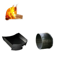 Portable Outdoor Wood Burning Stove for Camping and Home Use