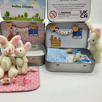 Bunny Easter Plush in Pocket Toy Set