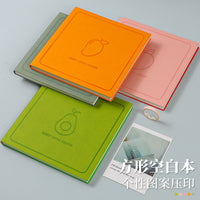 A5 Soft Cover Sketchbook Blank Pages Square Notebook Thickened Drawing Book for Hand-Painted Sketches