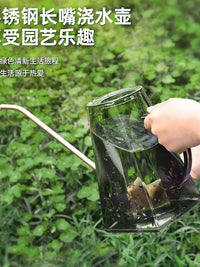 Stainless Steel Long Spout Watering Can for Indoor Plants, Succulents, and Flowers, 1400ML