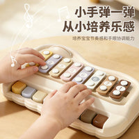Baby Xylophone Piano Toy with Hammer for Early Education and Musical Development