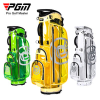 PGM Lightweight Golf Stand Bag with Transparent Design for Men and Women
