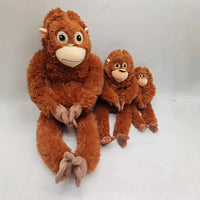 Cute Monkey Plush Toy Couple Pillow Doll Kids Soothing Cartoon Stuffed Animal