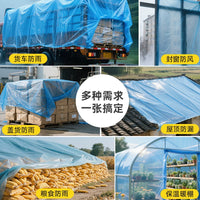 Heavy-Duty Waterproof Tarpaulin for Trucks and Outdoor Coverings - UV Resistant Plastic Sheeting
