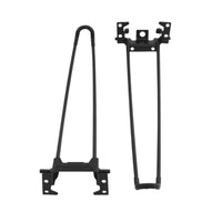 Hairpin Table Legs with Clamp Mount, U-shaped Metal Desk Legs for DIY Furniture