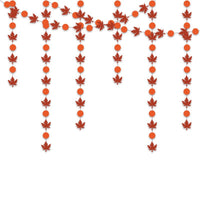 Autumn Maple Leaf Garland for Thanksgiving Wedding Party Decor
