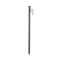 Heavy-Duty Carbon Steel Tent Stakes with Reflective Ropes and Hammer for Outdoor Camping
