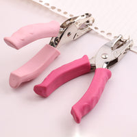 Handheld Single Hole Puncher for Paper Crafting and Binding, 6mm/3mm Hole Diameter