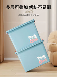 Large Capacity Plastic Storage Box for Snacks, Toys, and Clothes