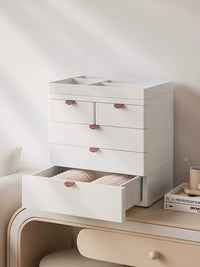 Desktop Drawer Organizer for Desk, Dorm, Office - Multi-layer Storage Box for Stationery, Cosmetics, Documents