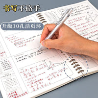 Ebbinghaus B5 Loose-Leaf Error Notebook for Students - Thickened English Math Correction Book