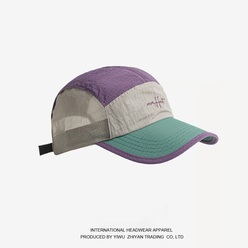 Unisex Quick-Dry Breathable Mesh Baseball Cap for Outdoor Sports