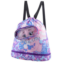 Unisex Dry Wet Separation Waterproof Swim Beach Backpack for Adults and Kids