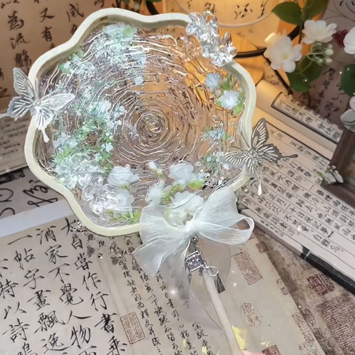 Chinese Style DIY Round Fan Kit for Craft Activities