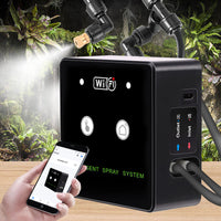 Smart WiFi Terrarium Misting System for Reptile and Turtle Tanks with Timer