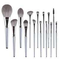 14-Piece Professional Makeup Brush Set with Blush, Eye, and Face Brushes