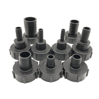 IBC Tote Tank Valve Adapter with 2-inch Coarse Thread to Hose Connector
