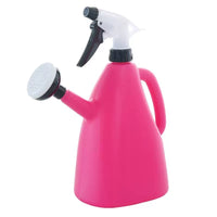 Dual-Function Spray and Watering Can for Garden and Home Plants, Hand Press Mister