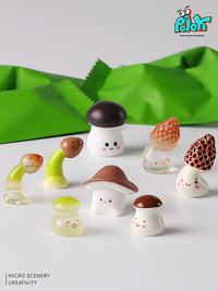 Miniature Mushroom Fairy Blind Bag Figurines - Creative Micro Landscape Ornaments