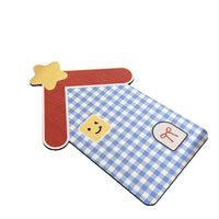 Cartoon Diatomaceous Earth Bath Mat Super Absorbent Non-Slip Quick Dry Floor Mat for Bathroom Bedroom Entryway