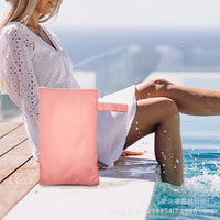 Waterproof Oxford Cloth Wet Dry Separation Bag for Swimming and Fitness, Portable Travel Towel Storage