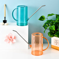 Stainless Steel Long Spout Watering Can for Indoor Outdoor Plants, Large Capacity Garden Watering Pot