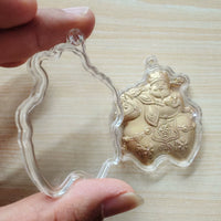 God of Wealth Acrylic Keychain Bag Charm
