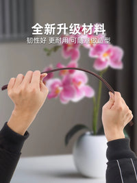 Orchid Plant Support Stakes with Clips and Caps for Climbing Vines and Flowers