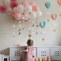 3D Hot Air Balloon Paper Lantern Decorations for Parties and Events