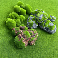 Artificial Moss Stones for Plant Walls and Landscaping