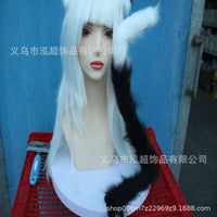 Cute Cat Ear Headband and Tail Cosplay Set