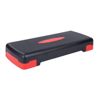 Aerobic Stepper Platform for Fitness and Exercise, Adjustable Workout Step Bench for Home Gym