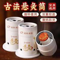 Portable Moxibustion Stick Holder for Home Use, Smokeless Mini Moxa Roll Burner