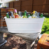 European Style Stainless Steel Champagne Bucket Large Capacity Bar Wine Beer Ice Bucket
