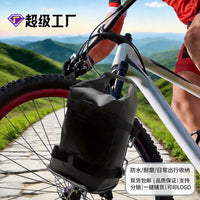 Waterproof Bicycle Front Fork Bag, Mountain Road Bike Handlebar Bag, Quick Release Cycling Pouch