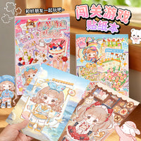 Man Xiaoman Interactive Puzzle Game Sticker Book for Girls