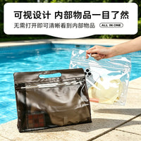 Travel Storage Bag for Wet and Dry Items, Swimwear, Underwear, Toiletries, Splash-proof