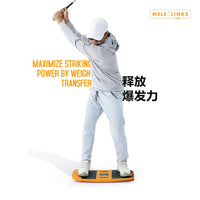 MELE LINKS Golf Swing Weight Transfer Training Board with Sound Prompt