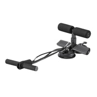 Sit-Up Assistant with Double Suction Cups and Resistance Rope for Abdominal Exercise