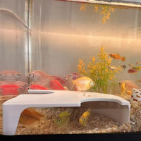 New Aquarium Hidden Tunnel Habitat Cave Ornamental Fish Shrimp Hiding Room Fish Tank Decoration Accessories