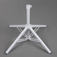 Outdoor Beach Umbrella Base Stand with Water-Fillable Square Base or Tripod