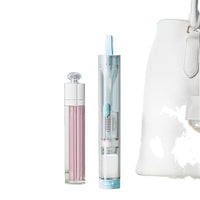 Portable All-in-One Travel Toothbrush and Toothpaste Set