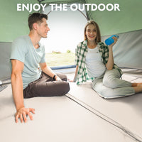 Gonglang Hexagonal Self-Inflating Camping Mat for Outdoor Tent Sleeping