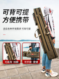 Waterproof Fishing Rod Bag Multi-functional Storage Tackle Bag