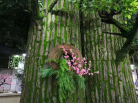 Artificial Moss Bark Roll for Pipe Decoration and Landscaping
