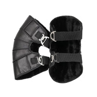 Winter/Summer Genuine Leather Motorcycle Knee Pads - Windproof, Cold-Proof, Warm Riding Gear for Men and Women